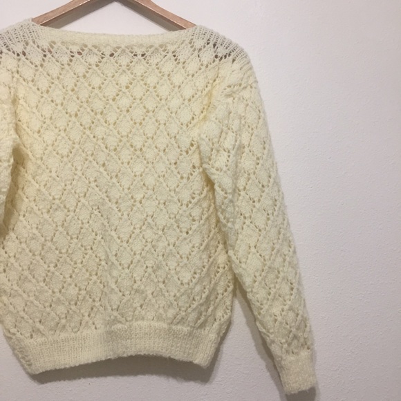 Handmade Vintage Sweaters - Handmade Knit Sweater
